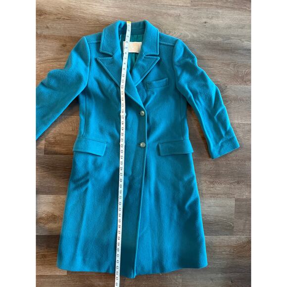 Vintage Pendleton Teal Wool Coat Women’s | Made USA | Pure Virgin Wool - Picture 3 of 15